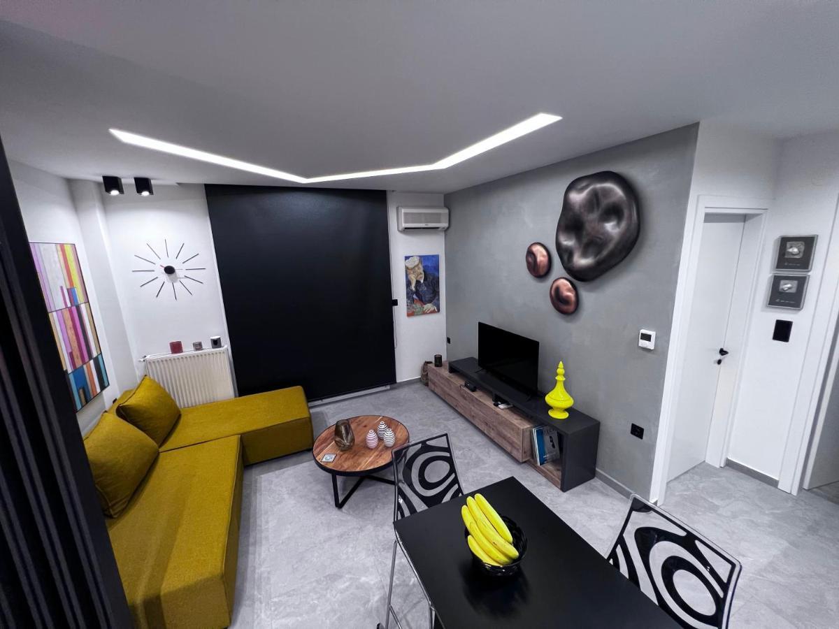 Ferienwohnung Vyron 1 Elegance Nea Michaniona Exterior foto